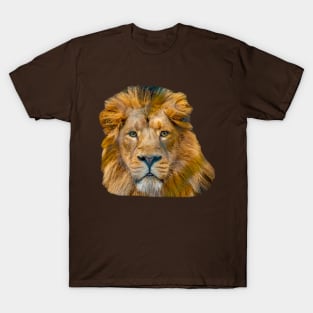 Mischievous looking Lion T-Shirt